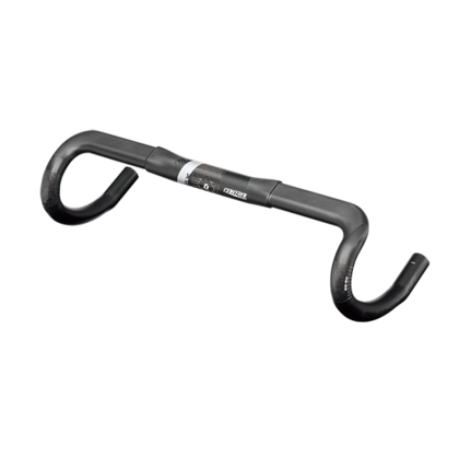 Controltech EXL Road Compact Carbon Drop Bar 31.8x400mm Flare:4deg Matte Black/Grey