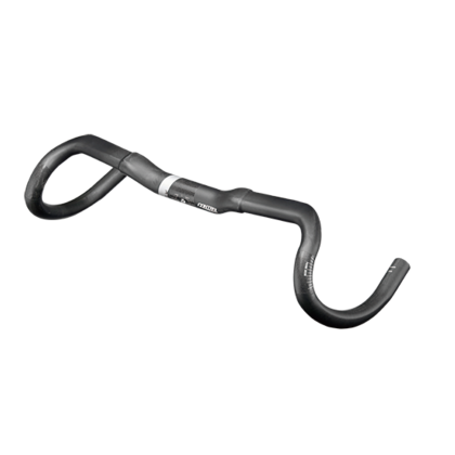 Controltech EXL Gravel Compact Carbon Drop Bar 31.8x420mm Flare:16deg Matte Black/Grey
