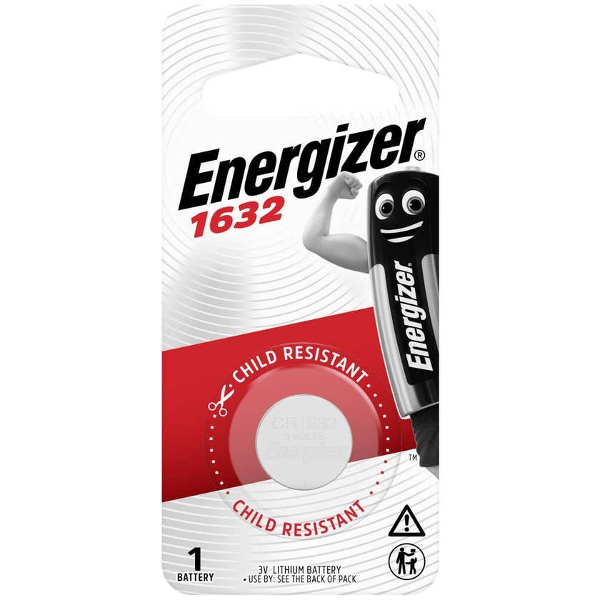 Energizer 1632 Lithium Coin Battery - EACH