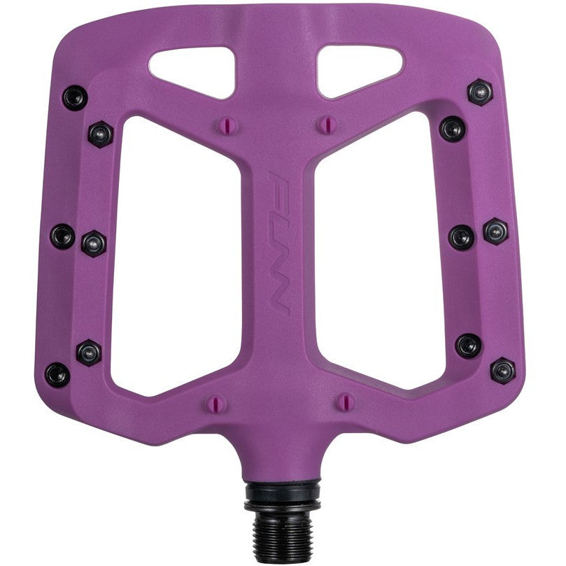Funn Taipan MTB Flat Composite Pedal w Pins + Cr-Mo Axle