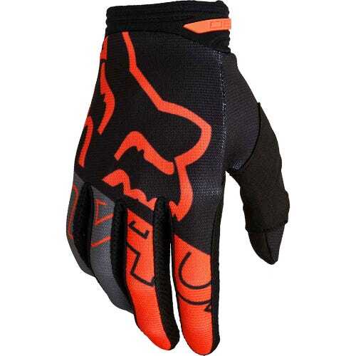 Fox 180 Skew Glove Black/Orange Small