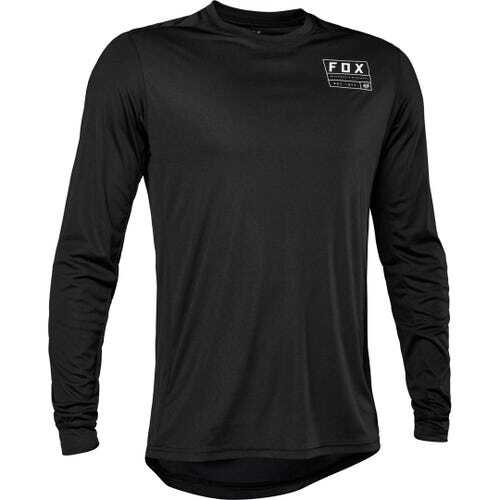 Fox Ranger LS Jersey Swath Black Large