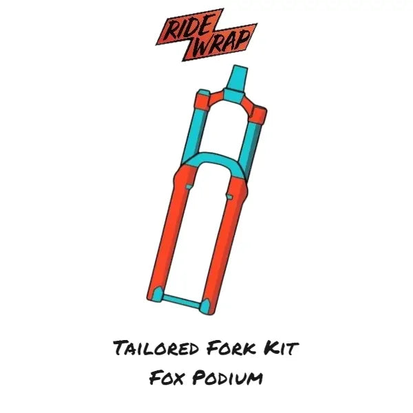 Fox Podium // RideWrap Tailored Protection™ Fork Kit