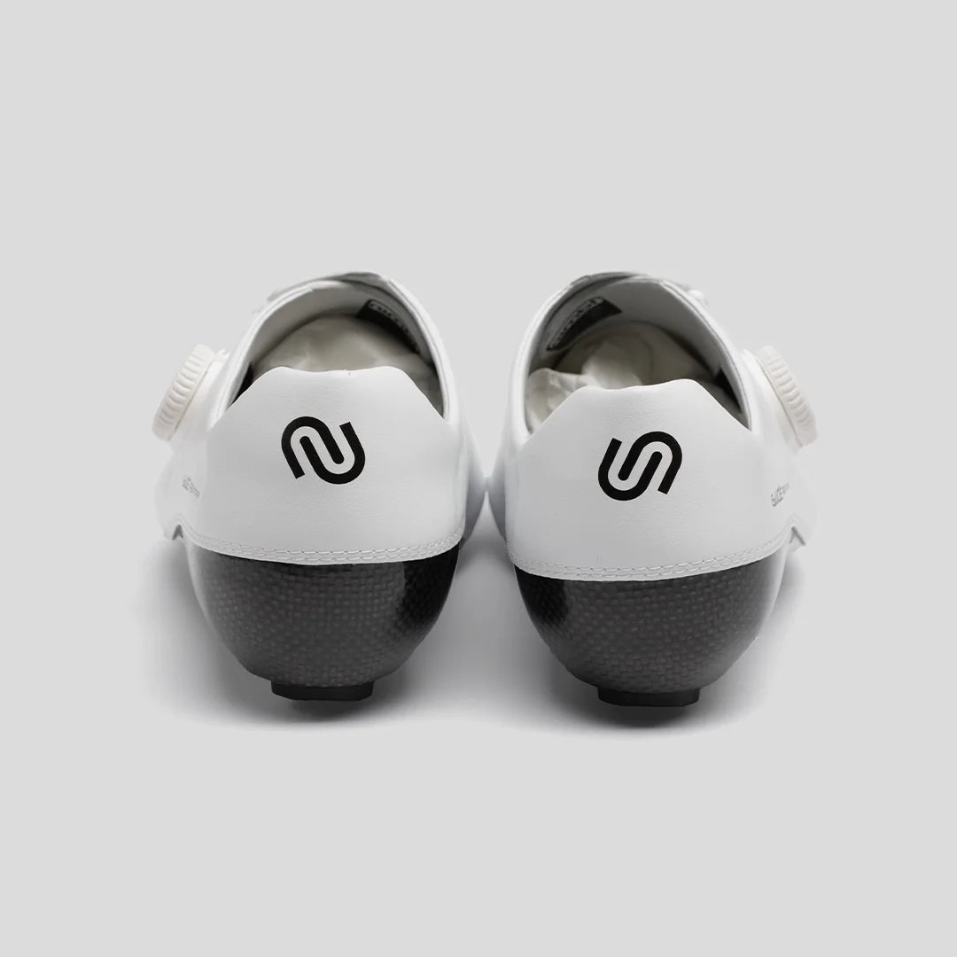 Rear view of Nimbl Ultimate Glide Pro Edition road cycling shoes