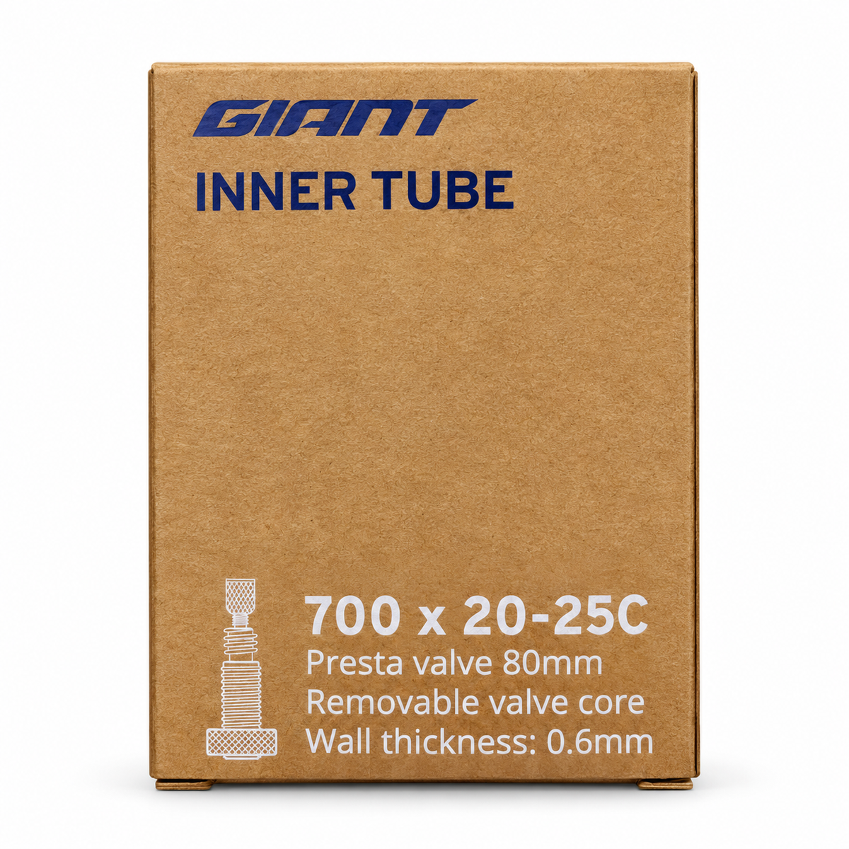 Giant Inner Tube - 700 x 20-25 - Presta
