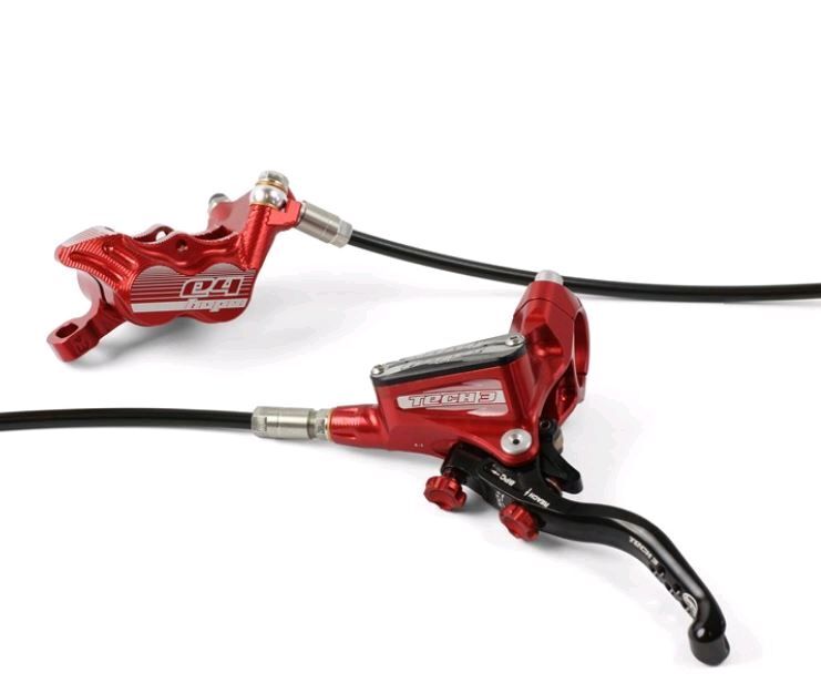 Hope Tech3 E4 Brake Red Rear Black Cable