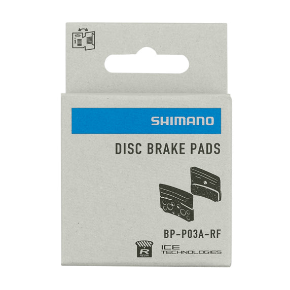 Shimano BP-P03A-RF Resin Disc Brake Pads w Ice-Tech Fins (For XTR M9220 & XT M8220)