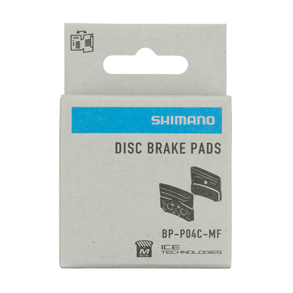 Shimano BP-P04C-RF Metal Disc Brake Pads w Ice-Tech Fins (For XTR M9220 & XT M8220)