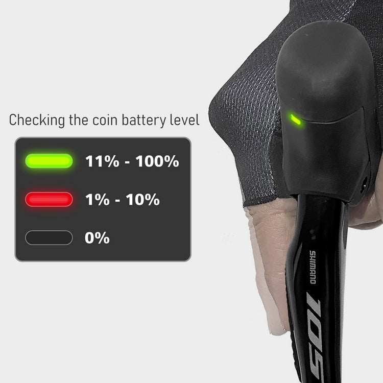 Shimano 105 Di2 Hydraulic Left Disc Brake Dual Control Lever (2x12-speed)