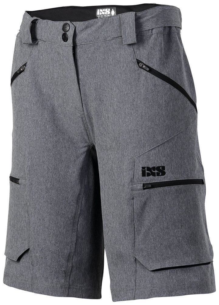iXS Tema 6.1 Womens Shorts 40 Graphite