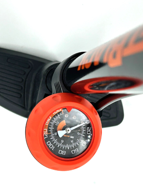 JetBlack Little Fella 2.0 Floor Pump With 2-Way Head