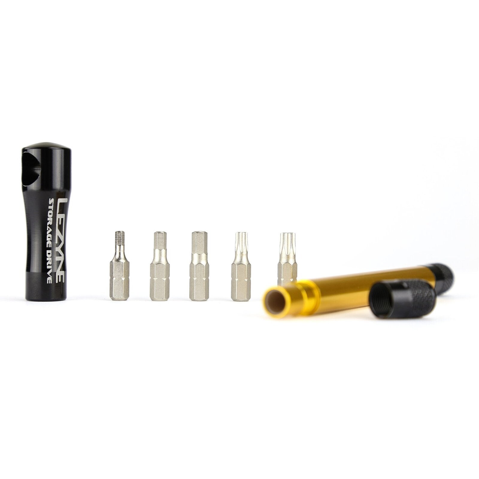 Lezyne Storage Device Black/Gold