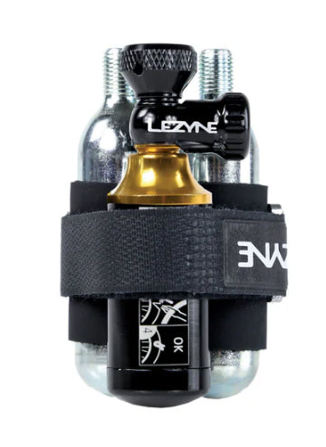 Lezyne Tubeless CO2 Blaster Kit - Black/Gold