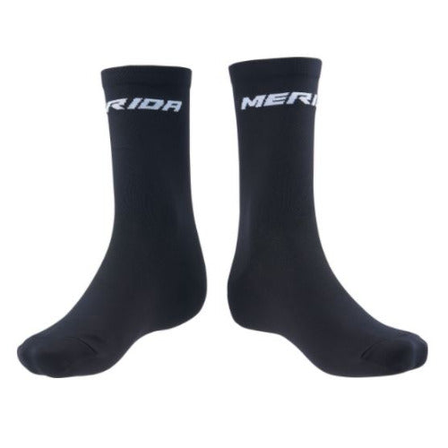 Merida Sock Classic - Size 37-39. H 24cm - Black / White logo