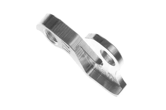 Meta CNC Derailleur Hanger - Model 122, Material 6061 T651 Aviation Aluminium, CNC Machined, Silver, Bianchi