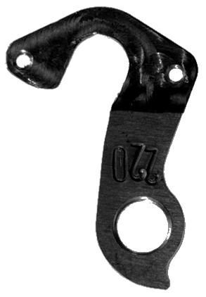 META CNC Derailleur hanger - Model 220 Black
