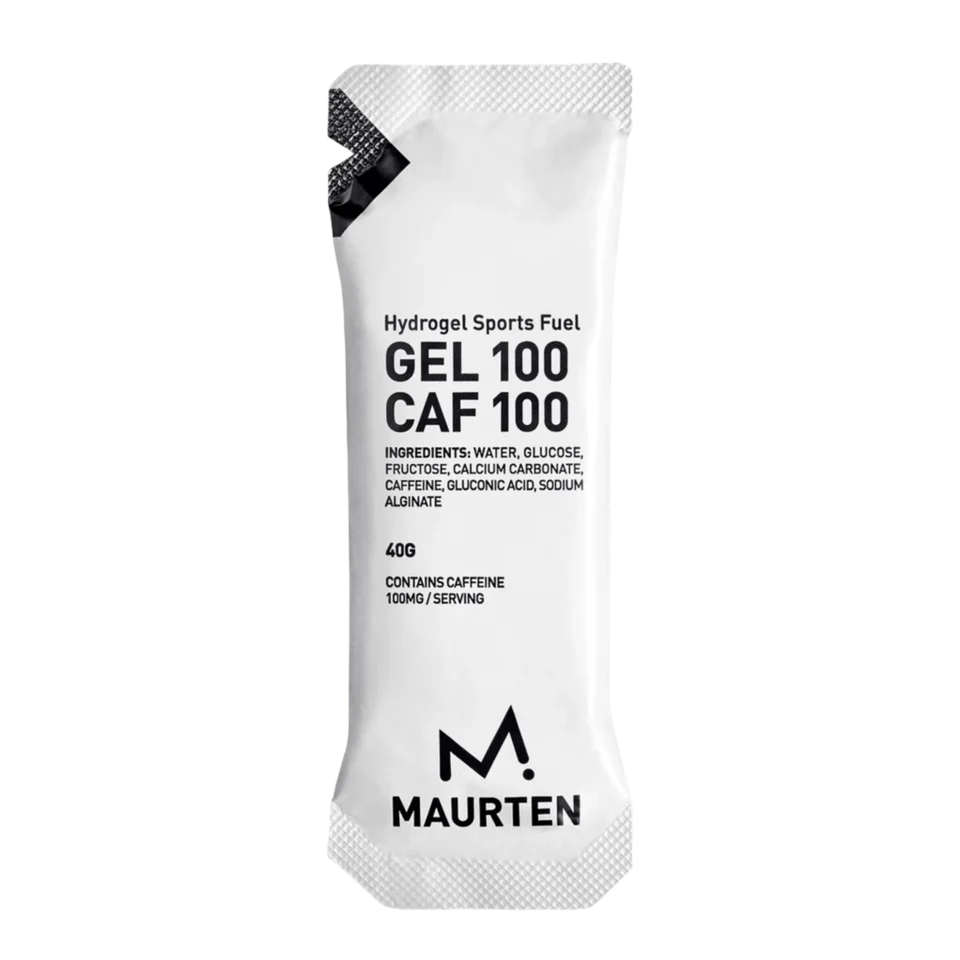 Maurten Gel 100 Caf 100 – Hydrogel Energy Gel with Caffeine (40g)