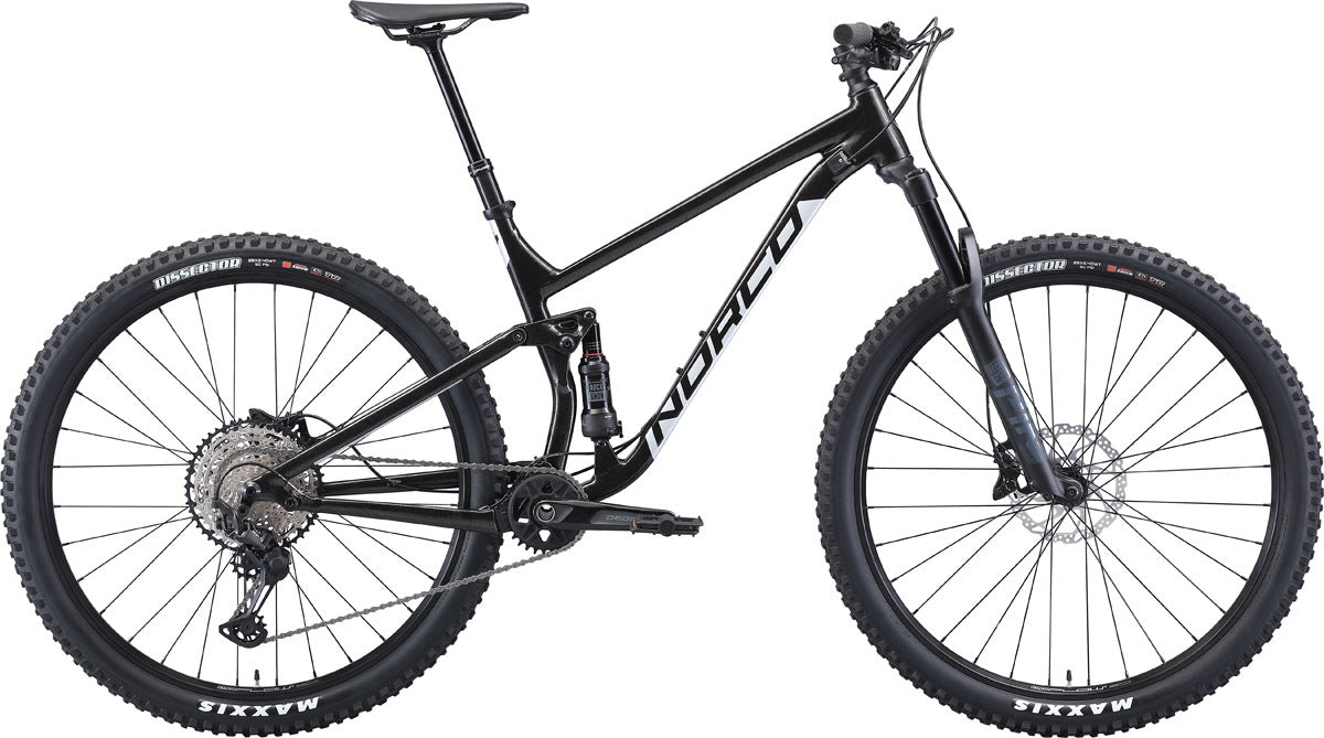 2021 Norco Fluid FS 1 Dual Suspension MTB 29 Inch - XL - Black Silver