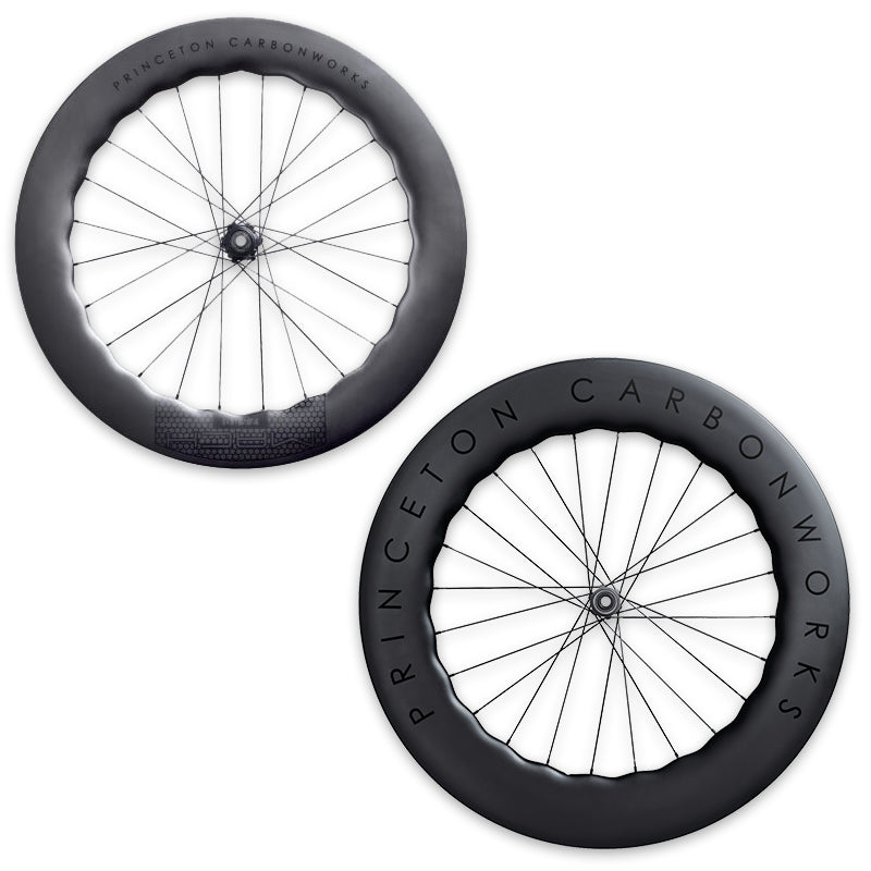 Princeton Coda/Mach Disc Combo - Matched Black Decals Coda Style / Industry 9 / Shimano Freehub