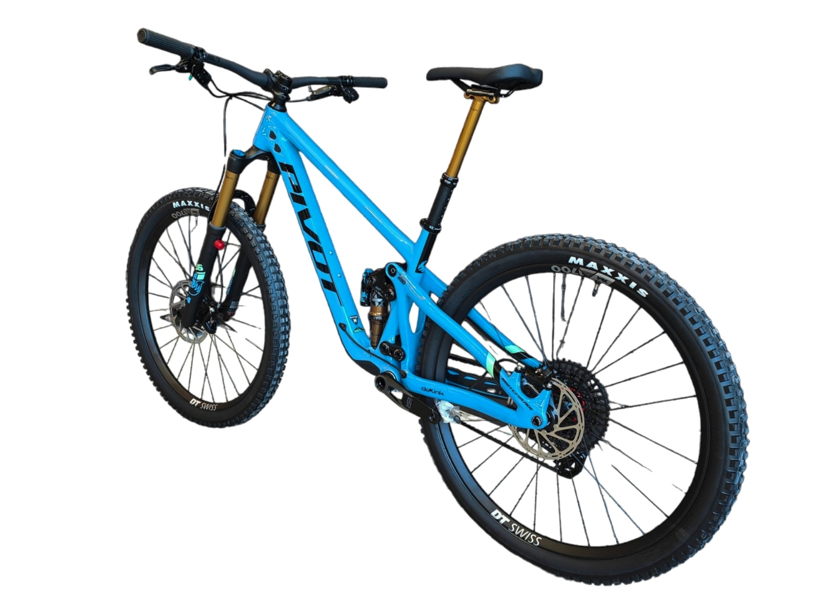 2024 Pivot Switchblade V6 Pro X0 Eagle Transmission - Neptune Blue - Medium
