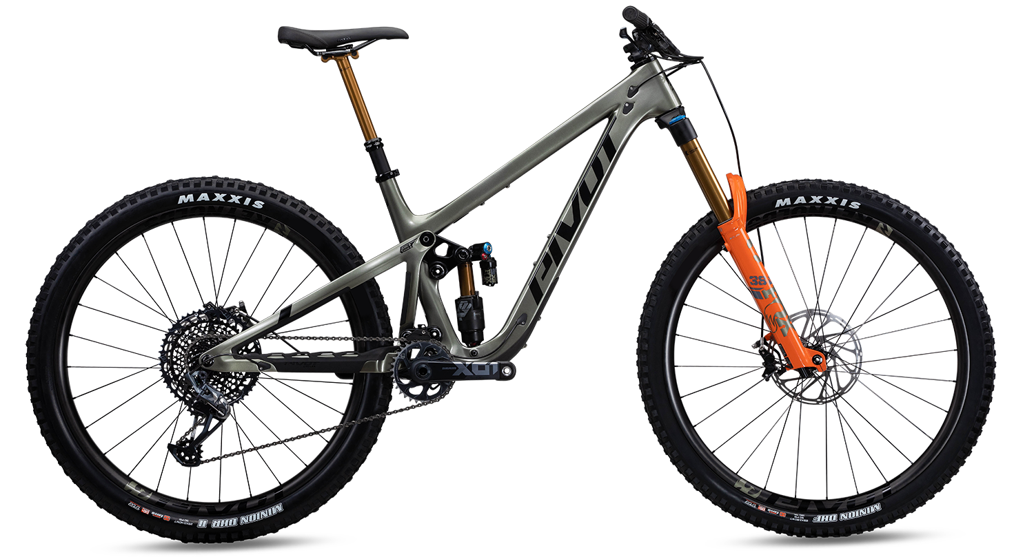Pivot 2022 Firebird 29 Carbon Frameset - Glacial Green - Large - Fox Air Rear Shock