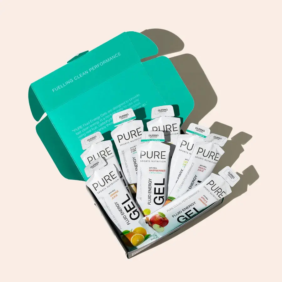 Pure Sports Nutrion 8-Gel Sample Pack - 50g Fluid Energy Gels