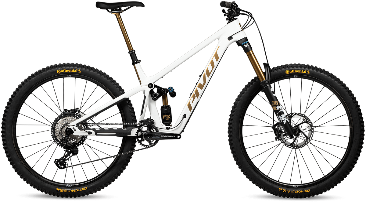 Pivot Firebird 29 - White/Gold - Pro X0 AXS Transmission