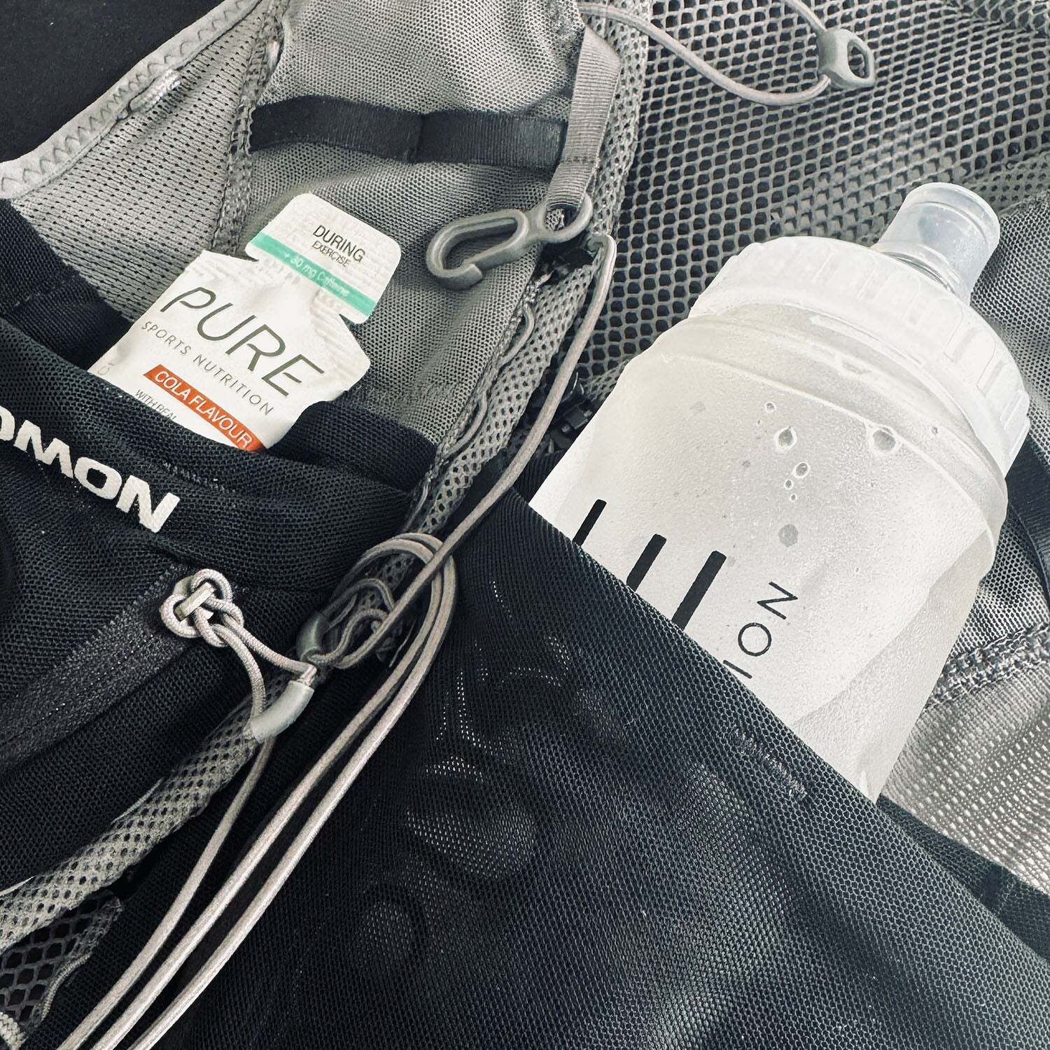Pure Branded 250ML Clear Soft Bottle