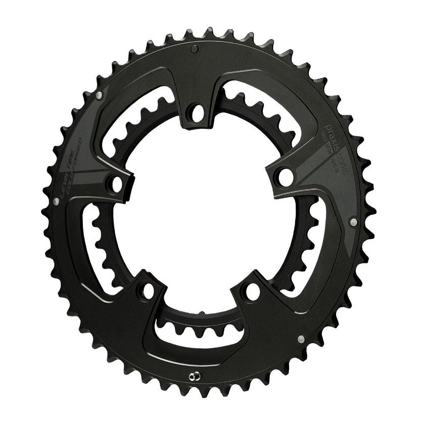 Praxis Buzz Ringset Chainring Set 130BCD 53/39T 10/11/12sp