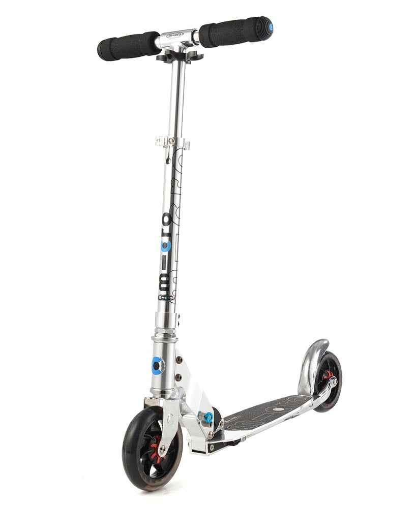 Micro Speed+ Pure Silver Lightweight Scooter