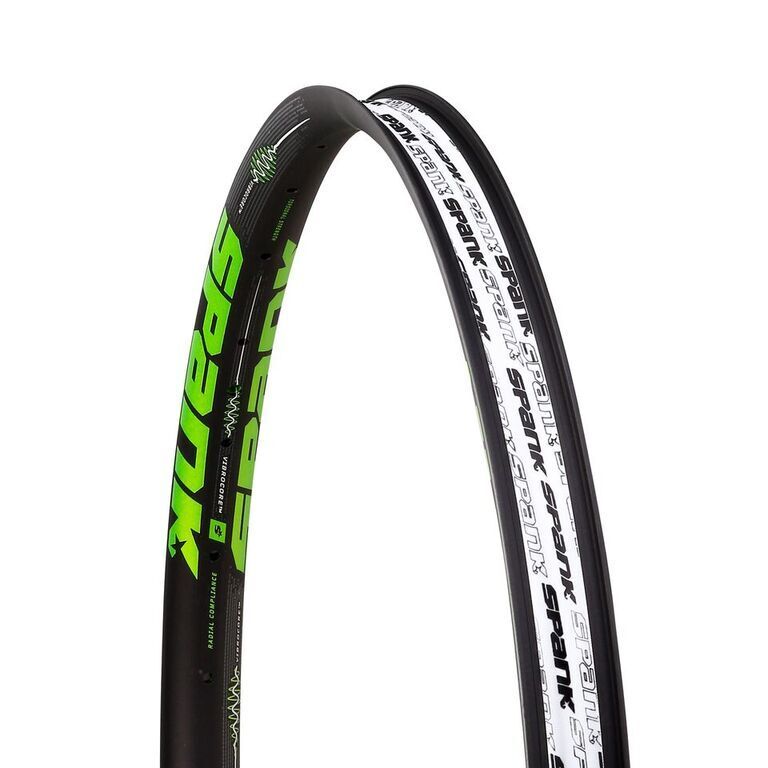 Spank 350 Vibrocore Rim 29in 32H Black/Green