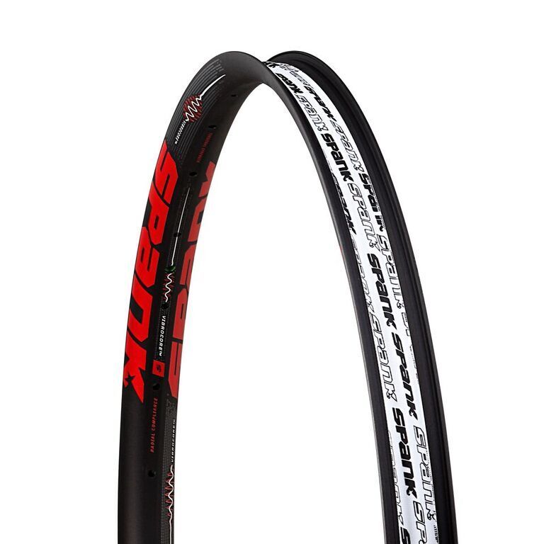 Spank 350 Vibrocore Rim 27.5in 32H Black/Red