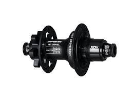 Spank Hex Drive 102T J-Bend Gravel Rear Hub R135/142 HGR 28H Black
