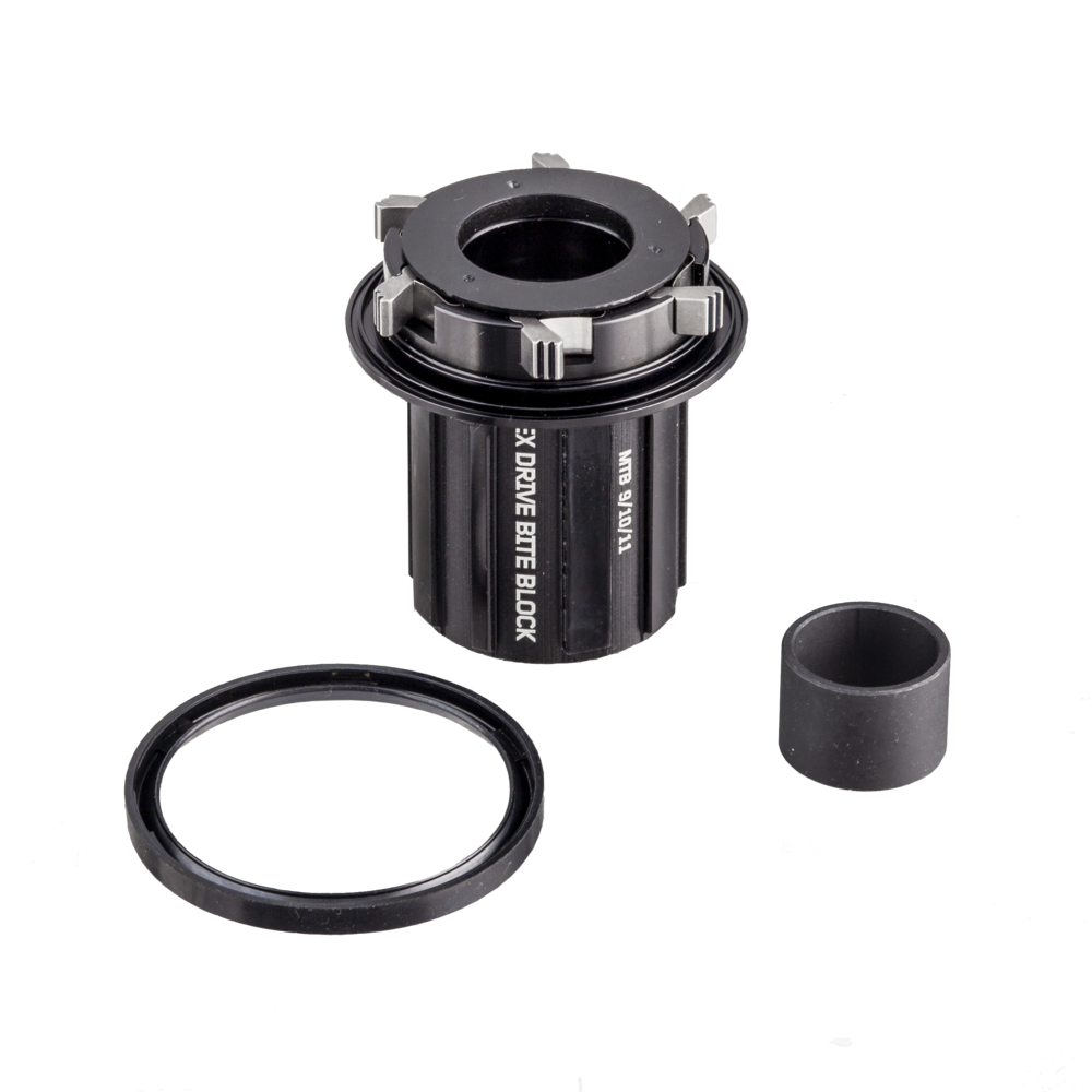 Spank Hex Rear Hub HG Alloy Anti-Bite Freehub Body