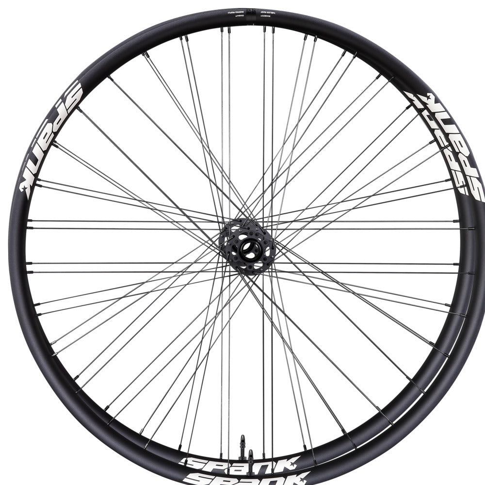 Spank Oozy Trail 395+ Boost Front Wheel 27.5in 32H Black