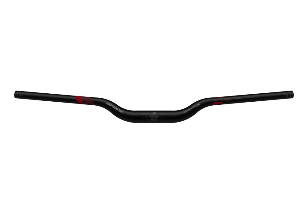 Spank Spike 35 Vibrocore Bar Rise:40mm Black/Red