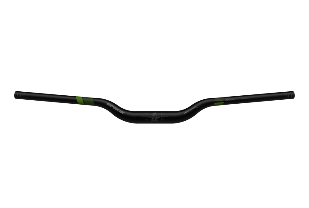 Spank Spike 35 Vibrocore Bar Rise:40mm Black/Green