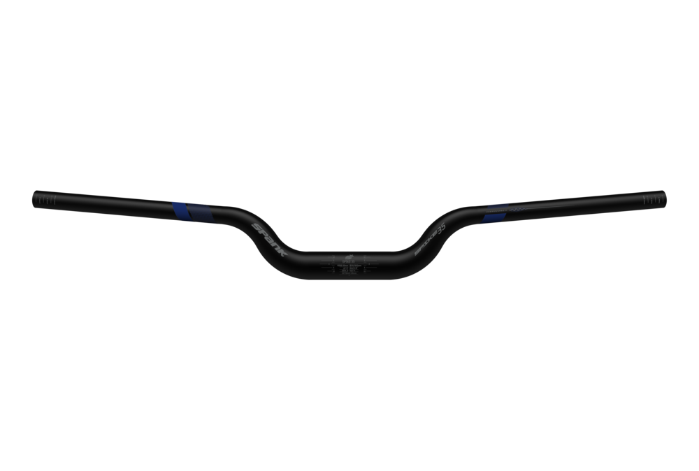 Spank Spike 35 Vibrocore Bar Rise:60mm Black/Blue