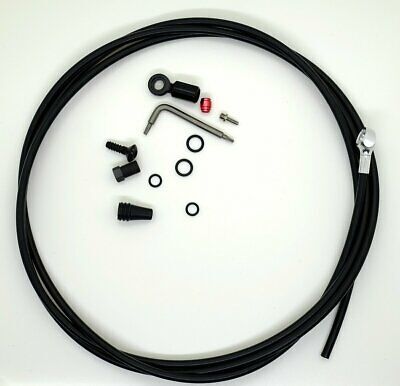 SRAM HydroR Hydraulic Road Disc Flat Mount Hose Kit - 2000mm - Black