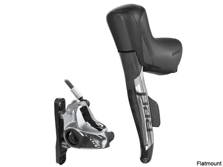 SRAM Red eTap AXS 2x12 Speed HRD Flat Mount 6-Bolt Upgrade Road Kit (Shifters/Calipers/Rotors/FD+RD/Battery/Charger)