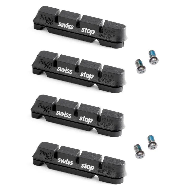 Swissstop Brake Pad Rim_Flash PRO_Original Blk 4pc