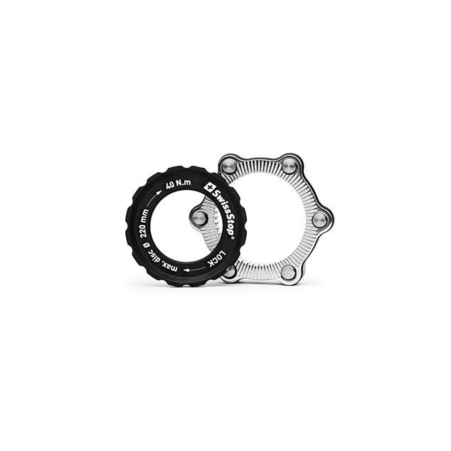 Swissstop Hub Disc Brake Adapter 6 Bolt to Centre-Lock