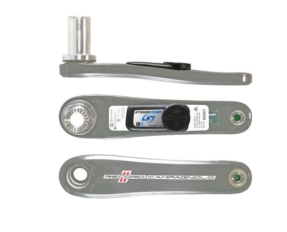 Gen 3 Stages Left Crank Power Meter 172.5mm Campagnolo Record 11-Speed