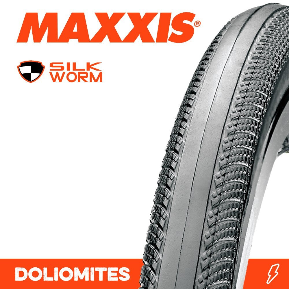 Maxxis Dolomites Silkworm Folding Road Tyre 700 x 28mmc