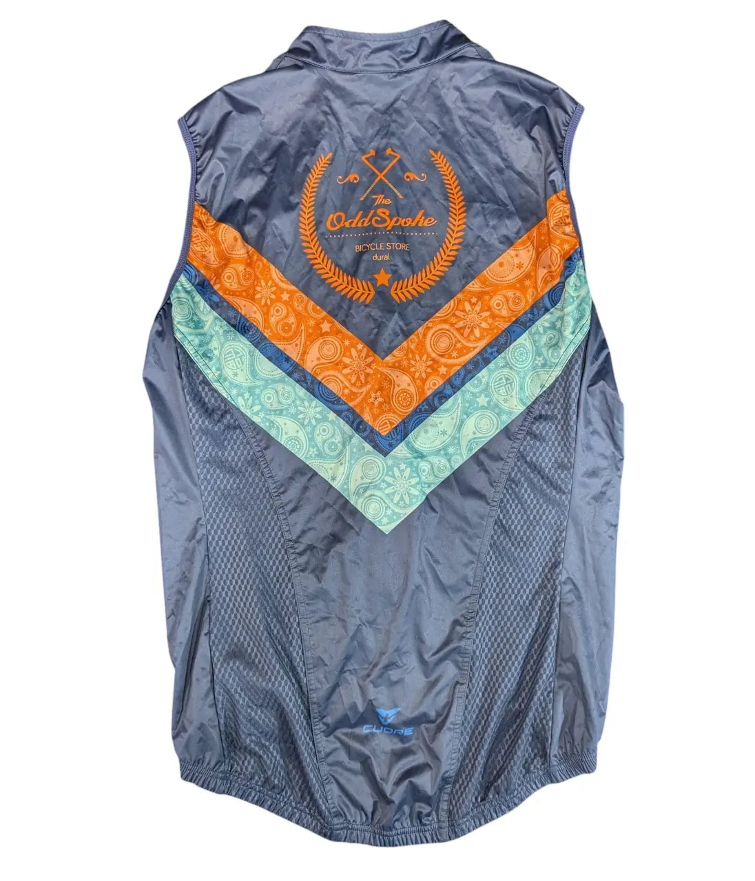 Cuore x The Odd Spoke Cycling Wind Vest - Size Men's Medium