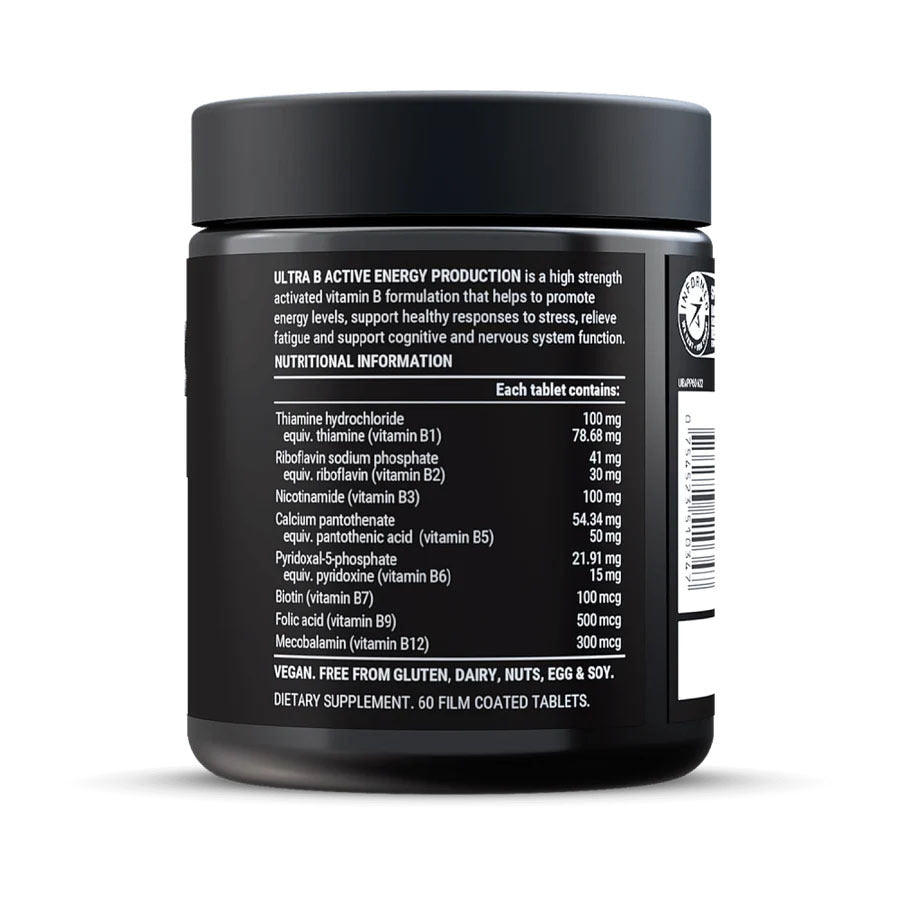 Pillar Performance Ultra B Active - 60 Tabs