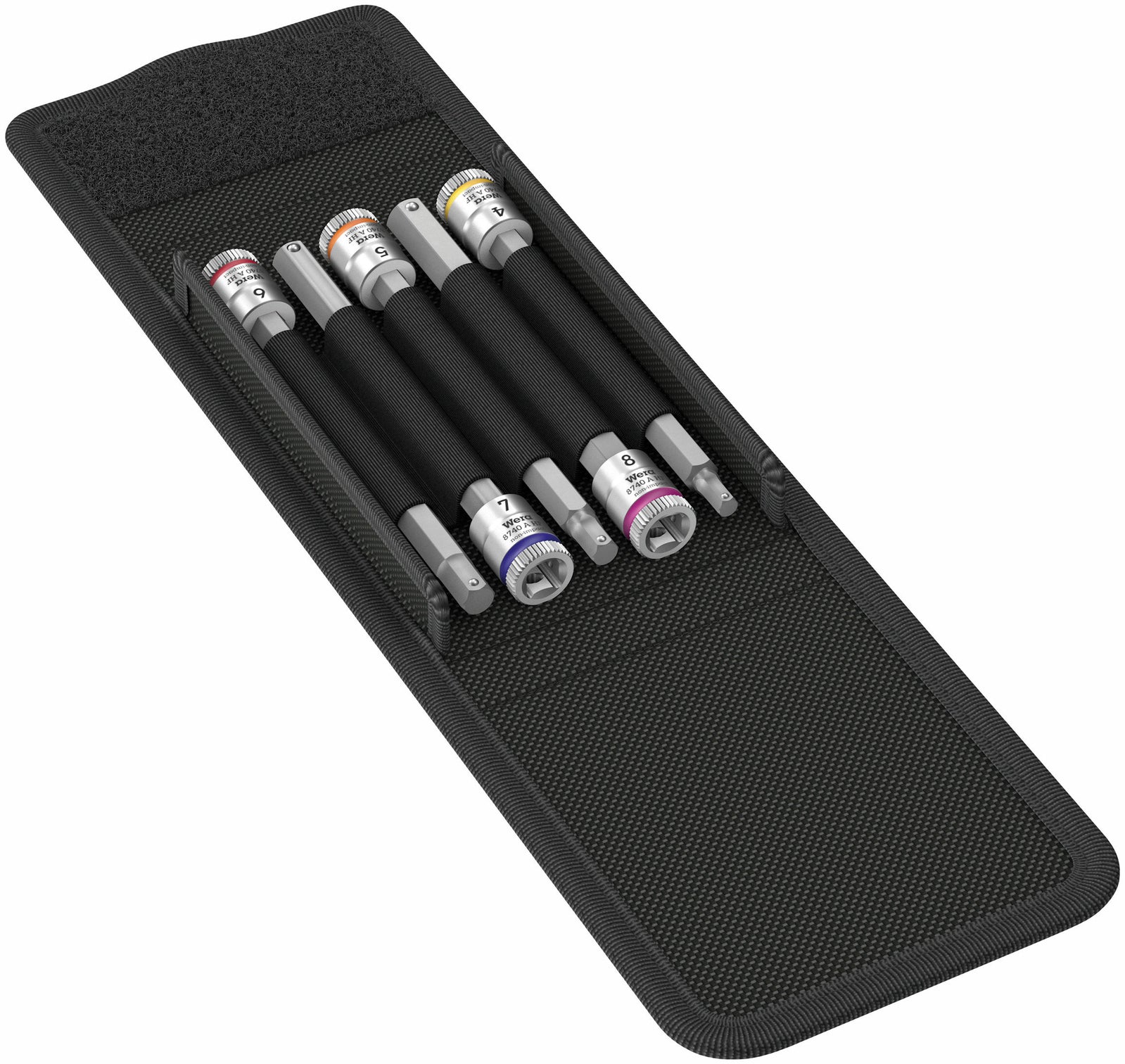 Wera 8740 A Holding Function 1-Bit Socket Set 1, 1/4" Drive