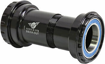 Wheels Manufacturing BB30A 24mm Shimano Outboard Threaded Bottom Bracket
