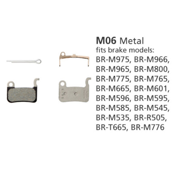 Shimano BR-M965 Metal Pads & Spring M06