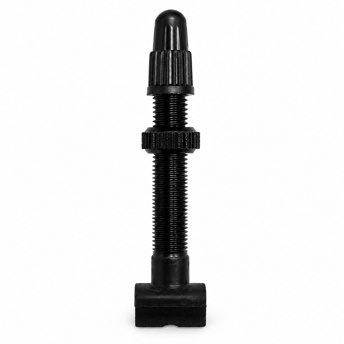 Black alloy tubeless valve